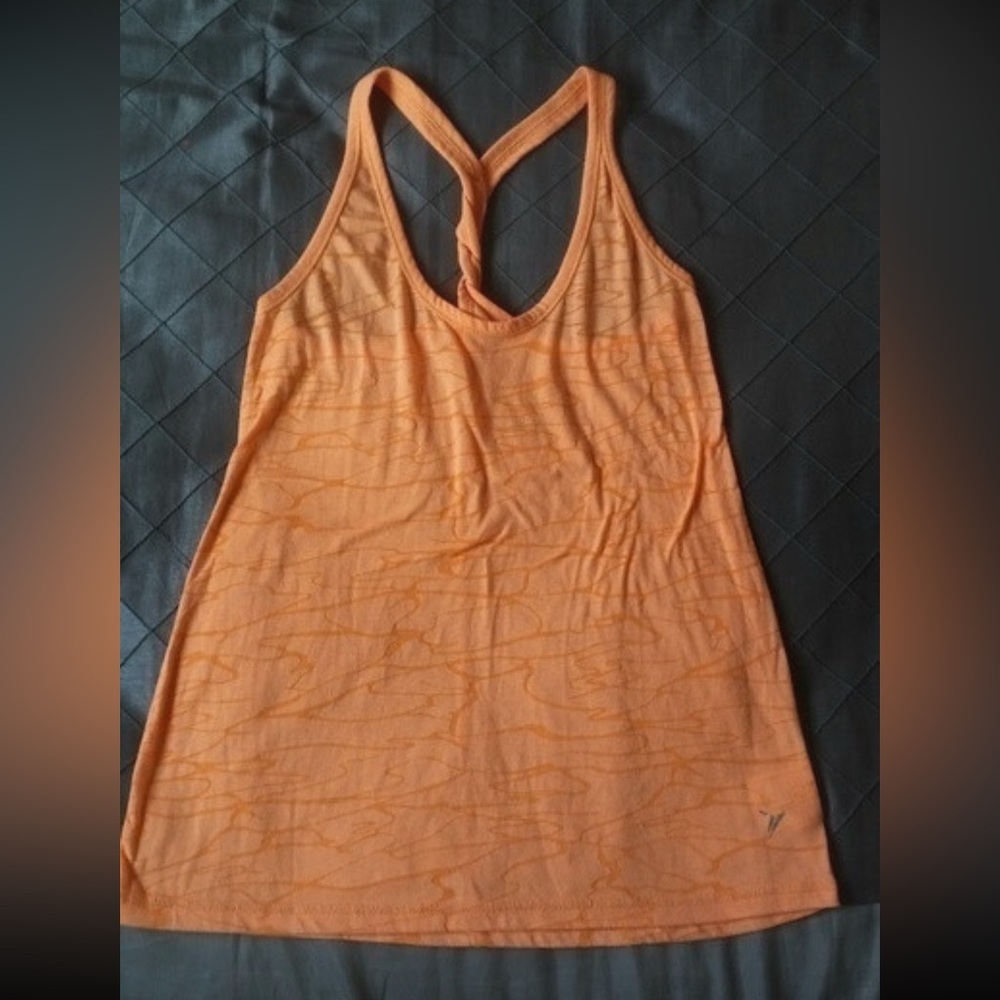 Old Navy Women's Orange Twist-Back Tank Top